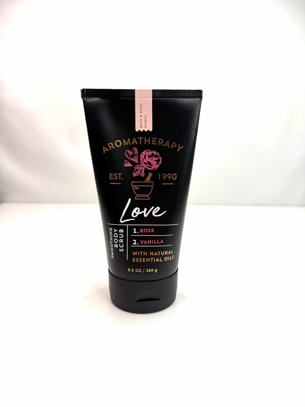 Bath & Body Works Aromatherapy Love Rose & Vanilla Smoothing Body Scrub